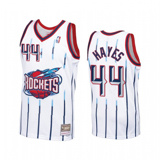  Elfrid Payton New York Knicks Hardwood Classics Youth Jerseyelvin Hayes #44 Houston Rockets Hardwood Classics Jersey White - Blue
