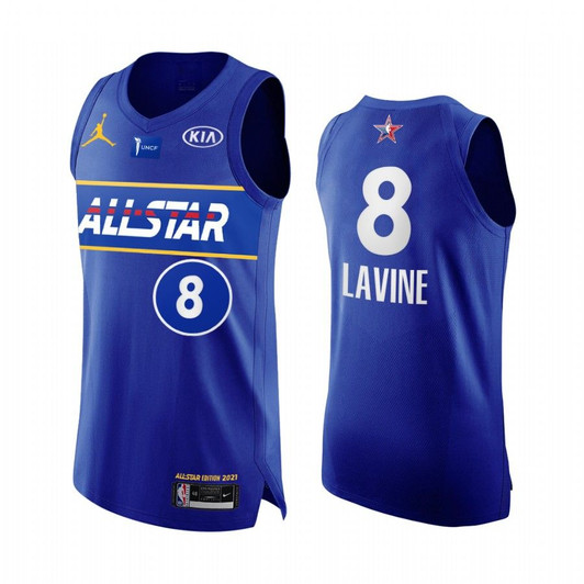 Zach Lavine 2021 All-Star  Jersey Blue Eastern Conference Bulls Uniform