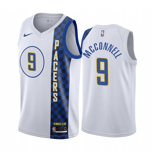 T.J. Mcconnell Indiana Pacers 2019-20 City White Jersey