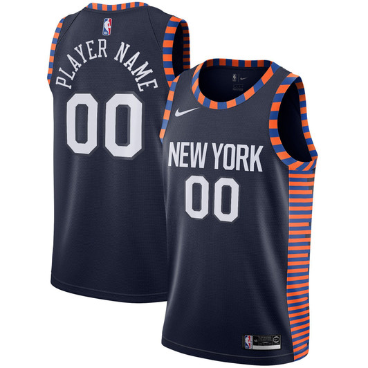 New York Knicks Nike City Edition Swingman Jersey - Custom - Mens - 2019