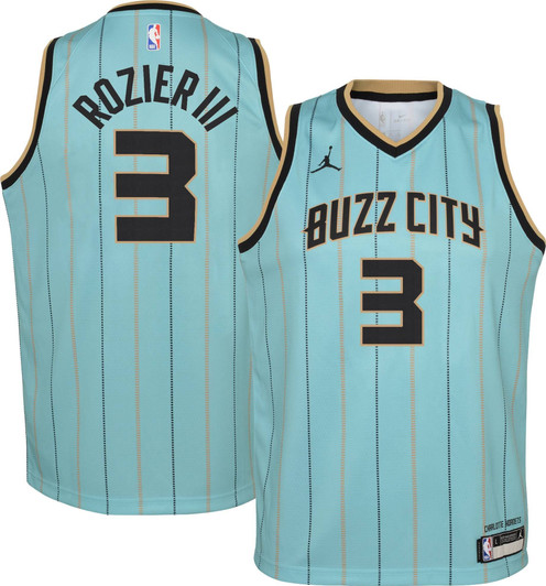 Jordan  2020-21 City Edition Charlotte Hornets Terry Rozier Iii #3 Dri-Fit Swingman Jersey