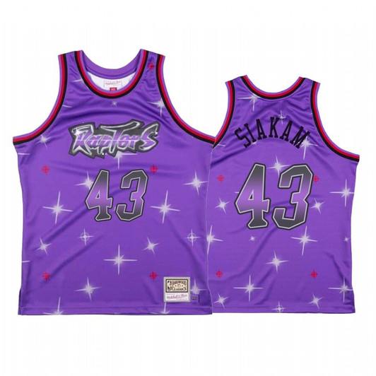 Raptors Pascal Siakam #43 Starry Hwc Jersey
