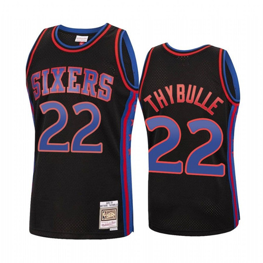 Matisse Thybulle #22 Philadelphia 76Ers Reload Jersey Black