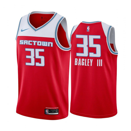 Marvin Bagley Iii Sacramento Kings 2019-20 City Edition Red Jersey