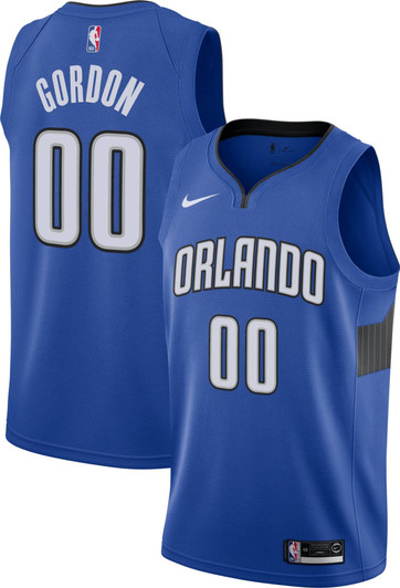 Nike Men'S Orlando Magic Aaron Gordon #00 Royal Dri-Fit Statement Swingman Jersey