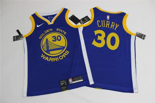 Golden State Warriors Stephen Curry #30 2020 Nba New Arrival Blue Jersey