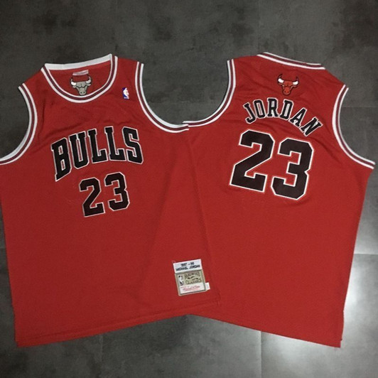 Chicago Bulls Michael Jordan #23 Nba Classic Red Jersey