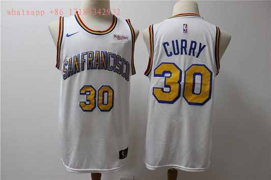 Golden State Warriors Stephen Curry 30 2021 Nba New Arrival White Jersey