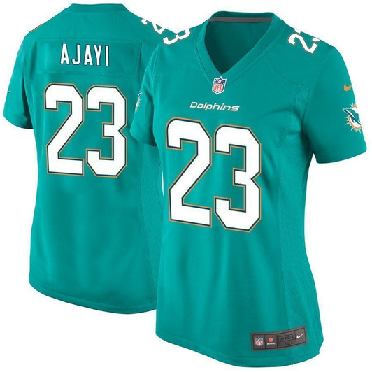 Jay Ajayi Miami Dolphins Wogame Aqua 3D Jersey