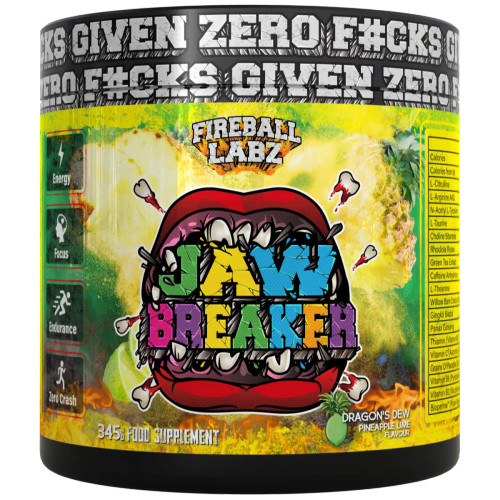 Fireball Labz Jaw Breaker 345g Dragons Dew (Pineapple Lime)