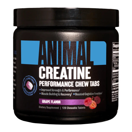 Animal Creatine Chews 120 Tabs Grape