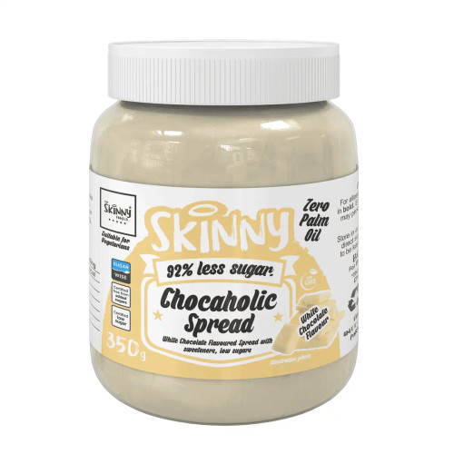 The Skinny Food Co SKI072 Skinny Chocoholic Spread 350g White Chocolate