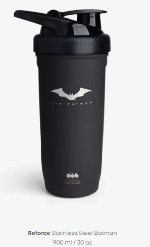 SmartShake SMA054 Reforce Steel Shaker 900ml DC Batman