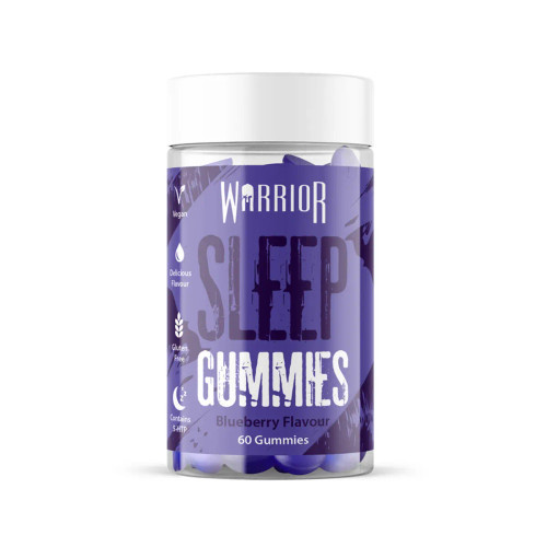 Warrior WAR128 Sleep Gummies 60 Gummies Blueberry