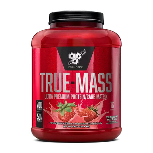 BSN BSN058 True Mass All-In-One Gainer 4.2kg Strawberry