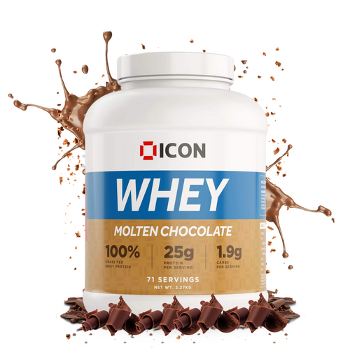 ICON Nutrition ICO005 100% Whey Protein 2.27kg Molten Chocolate