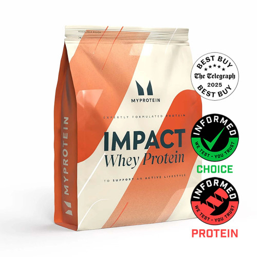 MyProtein MYP082 Impact Whey Isolate 1kg Unflavoured