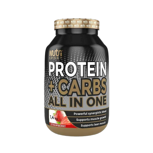 NutriSport NSP053 Protein + Carbs 1.4kg Strawberry