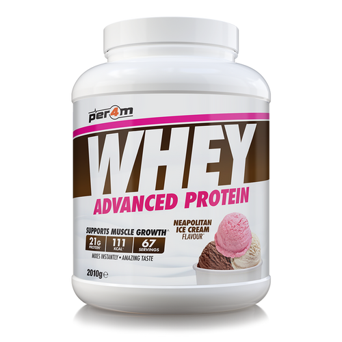 Per4m PER071 Advanced Whey Protein 2.01kg Neapolitan Ice Cream