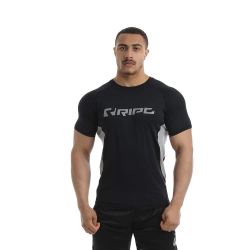RIPT RIP025 Contrast Performance T-Shirt XXL Black