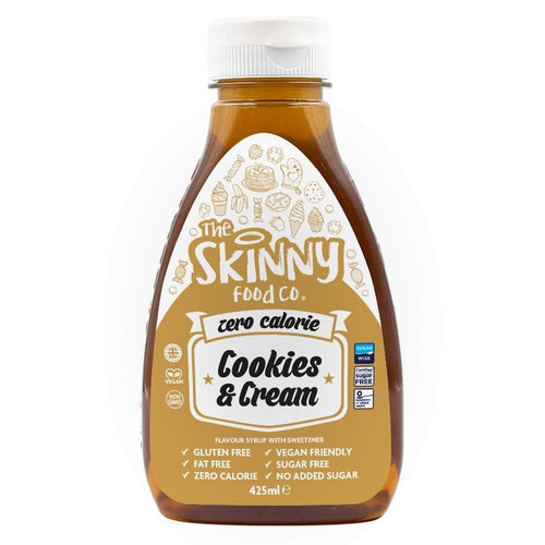 The Skinny Food Co SKI037 Skinny Syrup 425ml Cookies & Cream