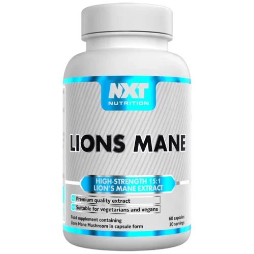 NXT Nutrition Lions Mane 60 Caps