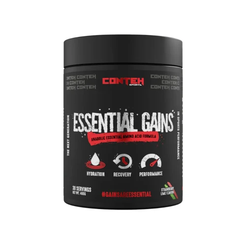 Conteh Sports Essential Gains 465g Strawberry Twist