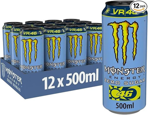 Monster Energy Zero Sugar 12x500ml Rossi