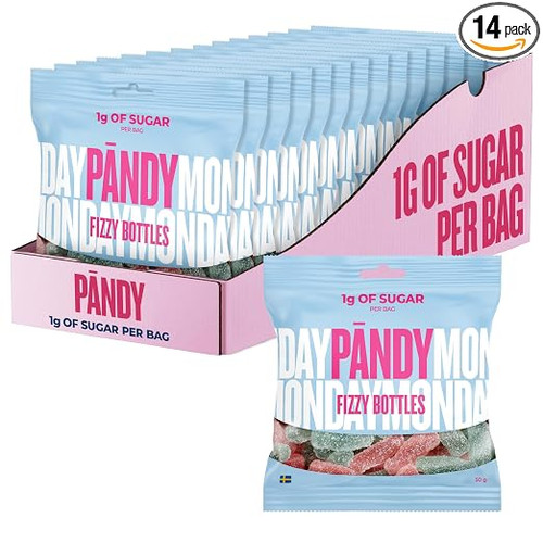 PANDY Candy 14x50g Fizzy Bottles