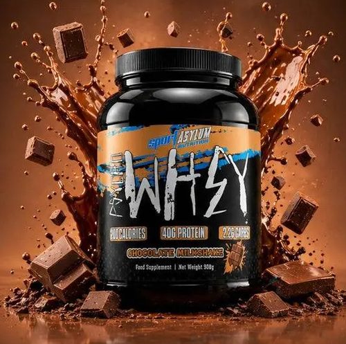 Sport Asylum Psycho Whey 908g Chocolate Milkshake