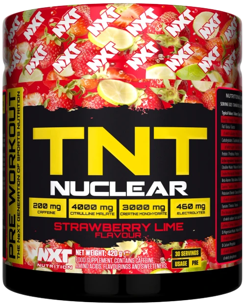 NXT Nutrition TNT Nuclear 420g Strawberry Lime Crush