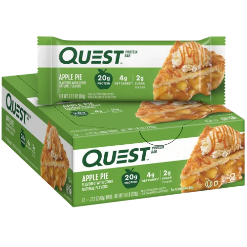Quest Nutrition Protein Bar 12x60g Apple Pie