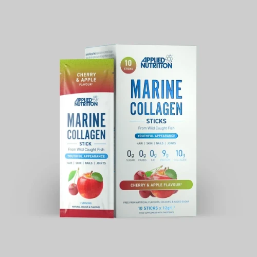Applied Nutrition Marine Collagen Sticks 12x12g Cherry Apple