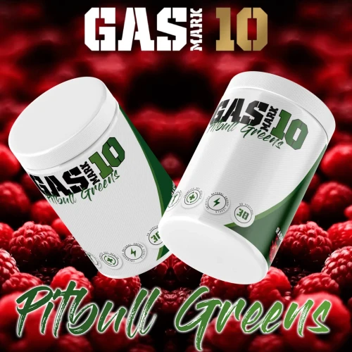Gas Mark 10 Pitbull Greens 270g Raspberry