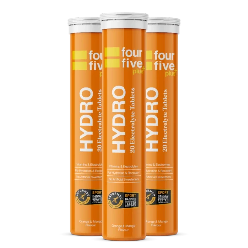 FourFive Hydro Plus Effervescent Tablets 8x20 Tabs Orange & Mango