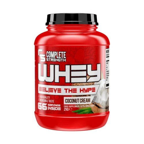 Complete Strength Whey Concentrate 2kg Coconut Cream
