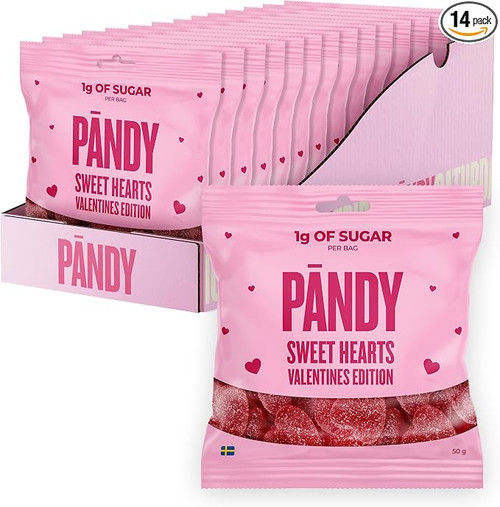 PANDY Candy 14x50g Sweet Hearts (Valentine)