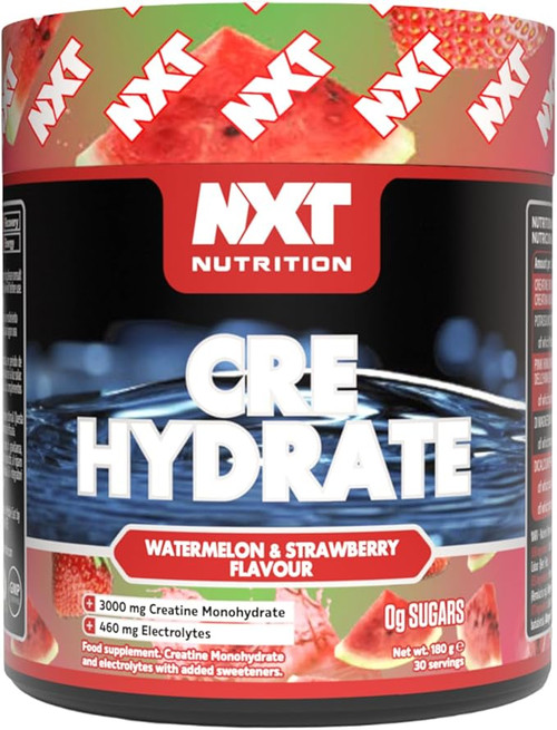 NXT Nutrition CRE Hydrate 180g Watermelon & Strawberry