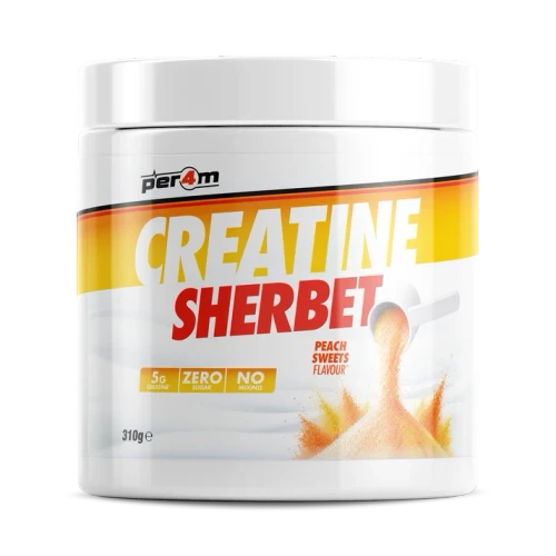 Per4m Creatine Sherbet 310g Peach Sweets
