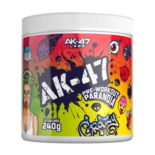 AK-47 Labs Pre-Workout Paranoia 240g Cotton Candy