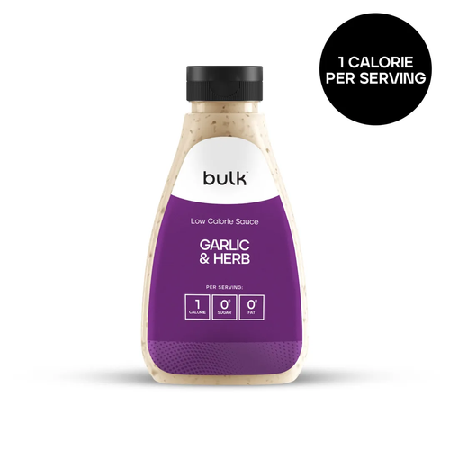 Bulk Low Calorie Sauce 425ml Garlic & Herb