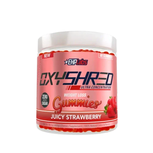 EHP Labs OxyShred Gummies 400g Juicy Strawberry