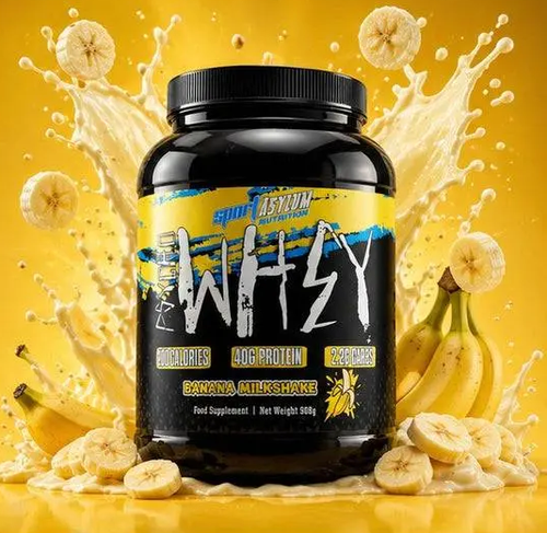 Sport Asylum Psycho Whey 908g Banana Milkshake