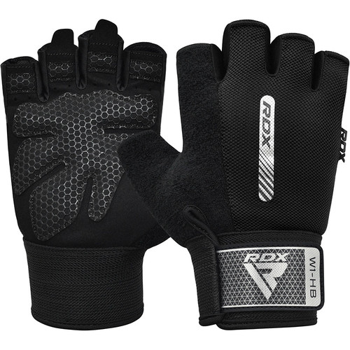 RDX Gym Weight Lifting Gloves W1 Plus L Full Black