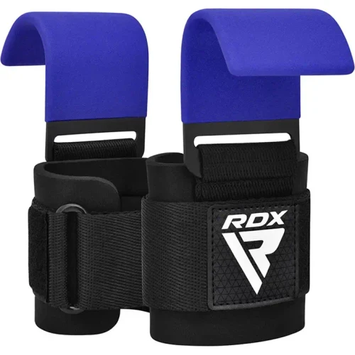 RDX Gym Hook Strap Plus Blue