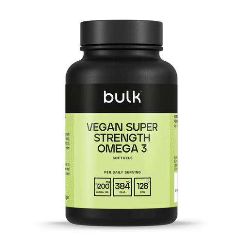 Bulk Vegan Super Strength Omega 3 60 Softgels