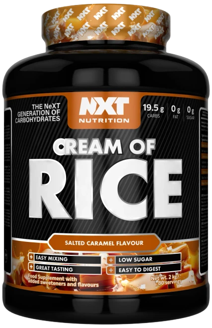 NXT Nutrition Cream of Rice 2kg Salted Caramel