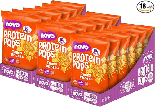 Novo Nutrition Novo Protein Pops 6x45g Tangy Cheese