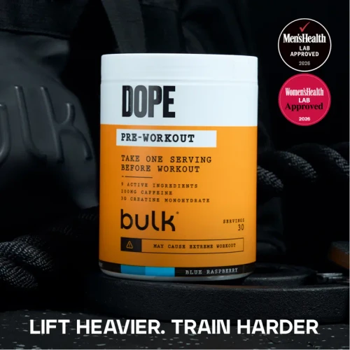 Bulk Dope Pre Workout 510g Blue Raspberry