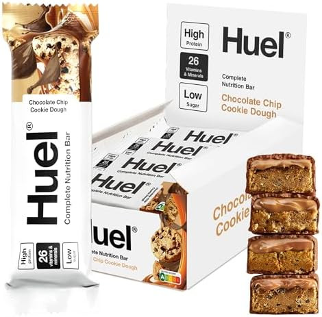 HUEL Complete Nutrition Bar 12x55g Chocolate Cookie Dough